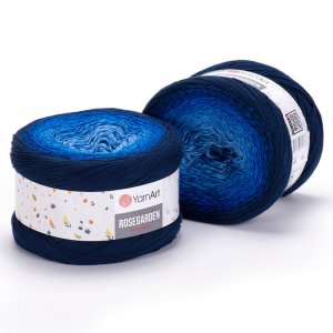 YarnArt Rosegarden 325 modrá