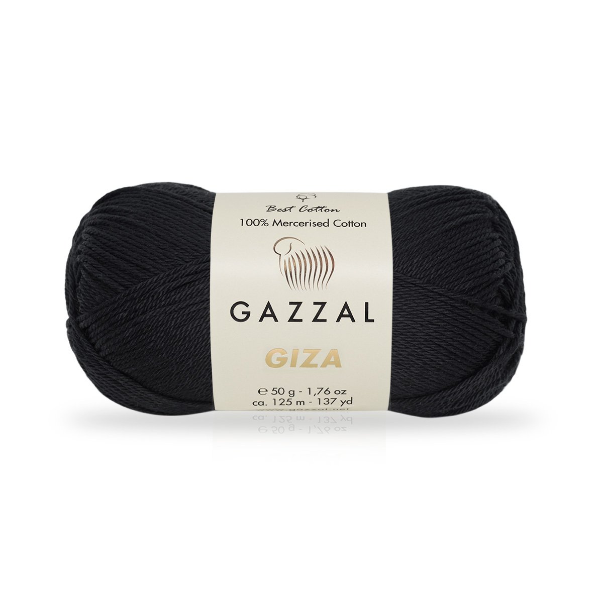 Gazzal Příze Giza 2457 černá