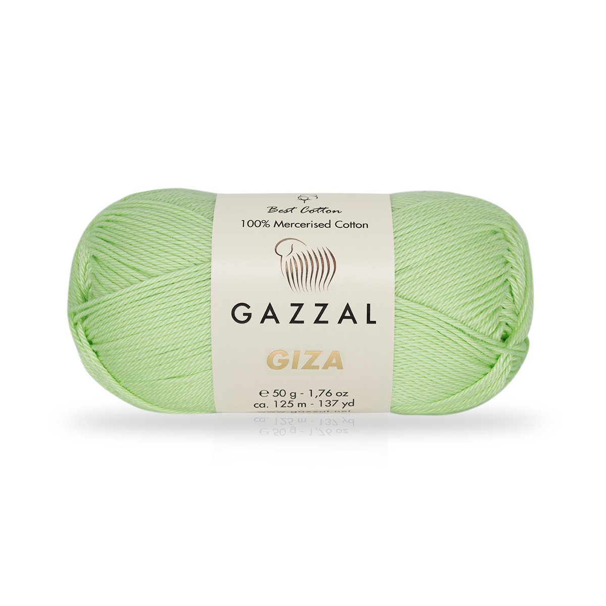 Gazzal Giza 2458 pastelová zelená