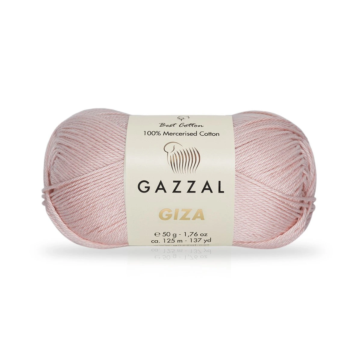 Gazzal Příze Giza 2491 světle růžová