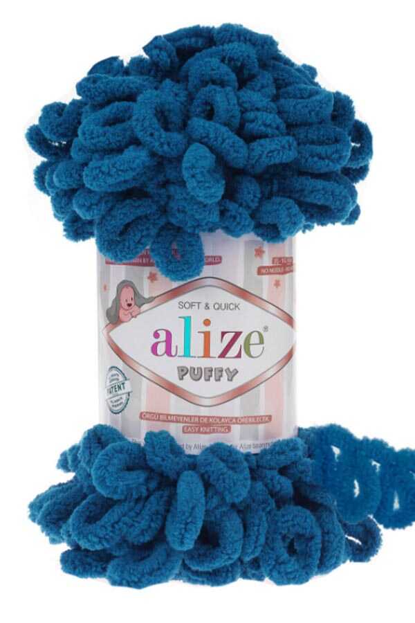 Alize Puffy 637 tmavě jeansová