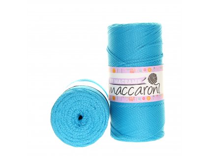Maccaroni PP Macrame 30 tmavý tyrkys