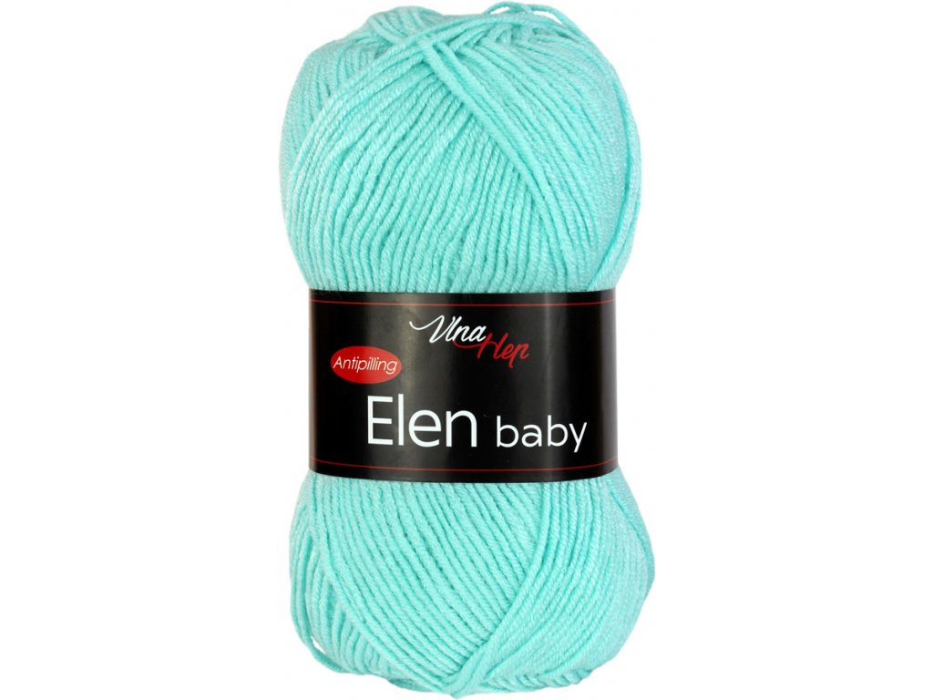 Vlna-hep Elen baby 4136 mint