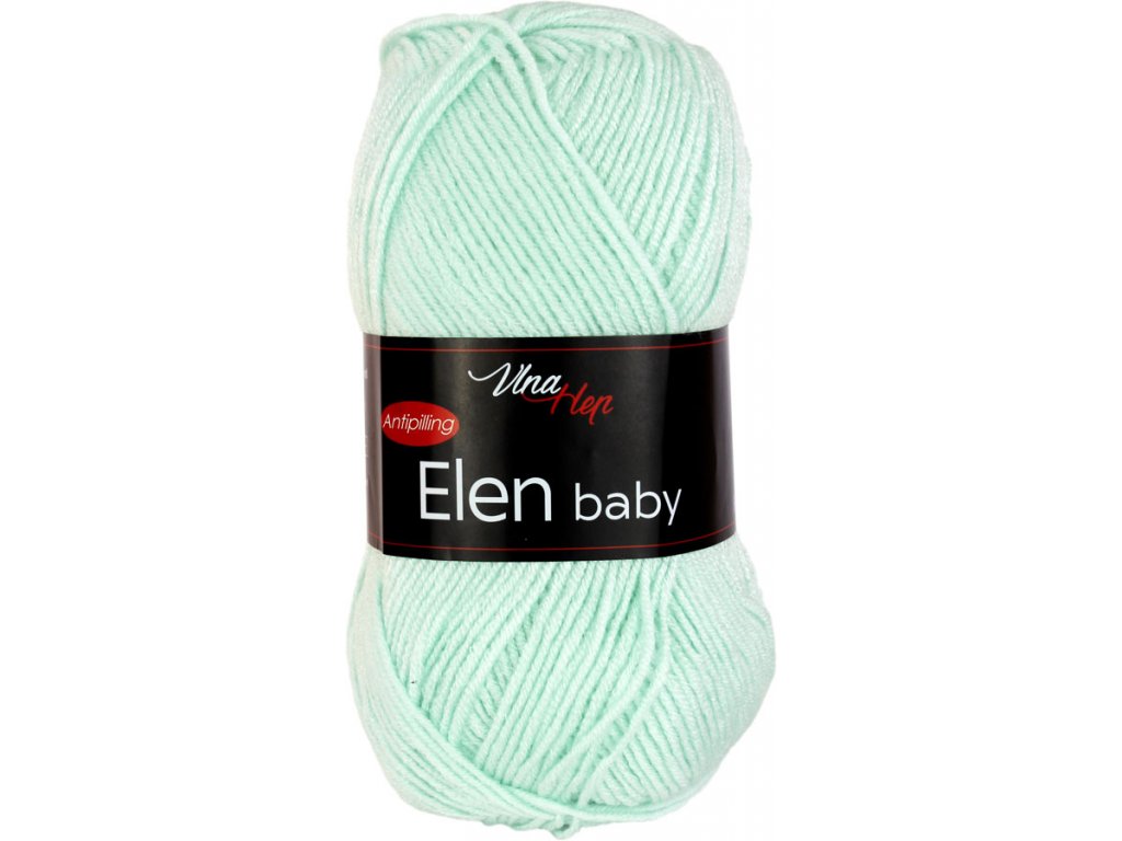 Vlna-hep Elen baby 4436 světlounká mint