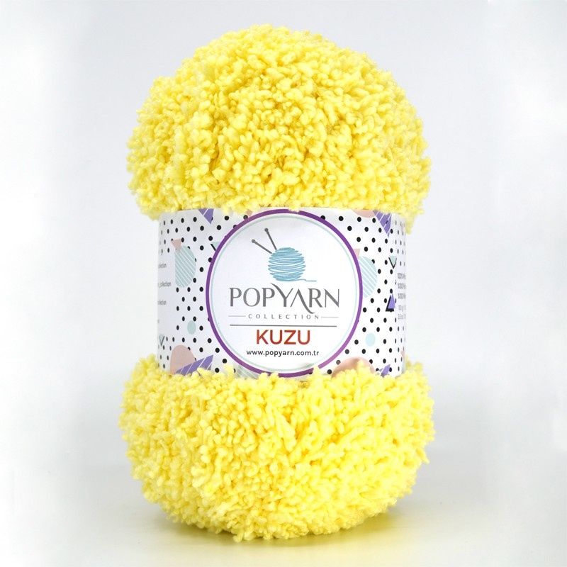 PopYarn Kuzu B331 světle žlutá