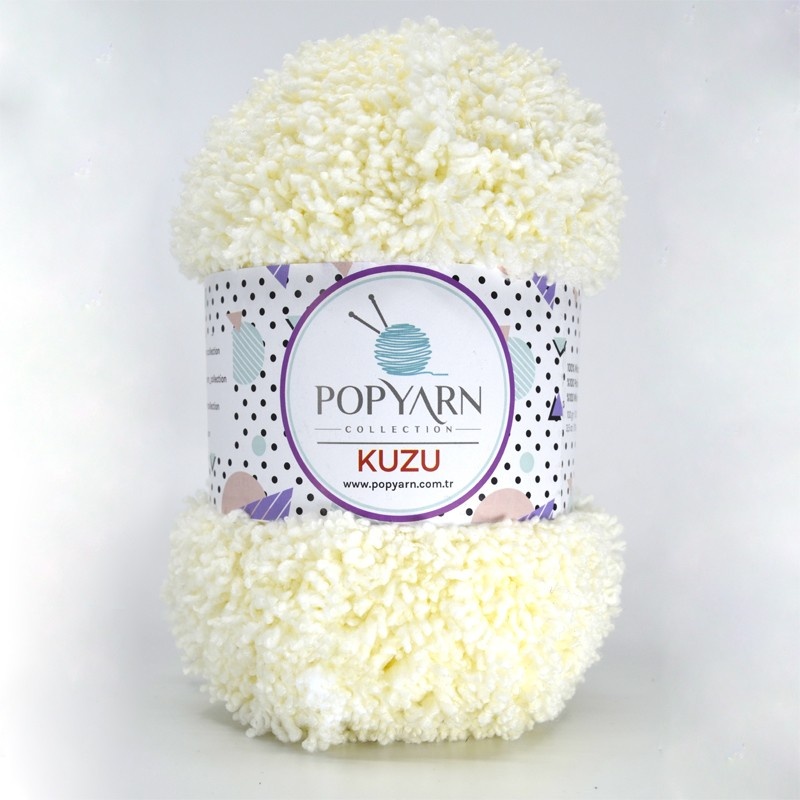 PopYarn Kuzu B002 smetanová