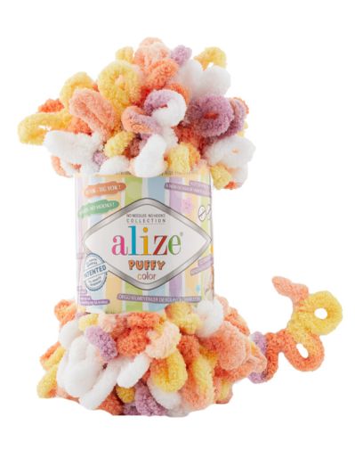 Alize Puffy color 6429 barevná