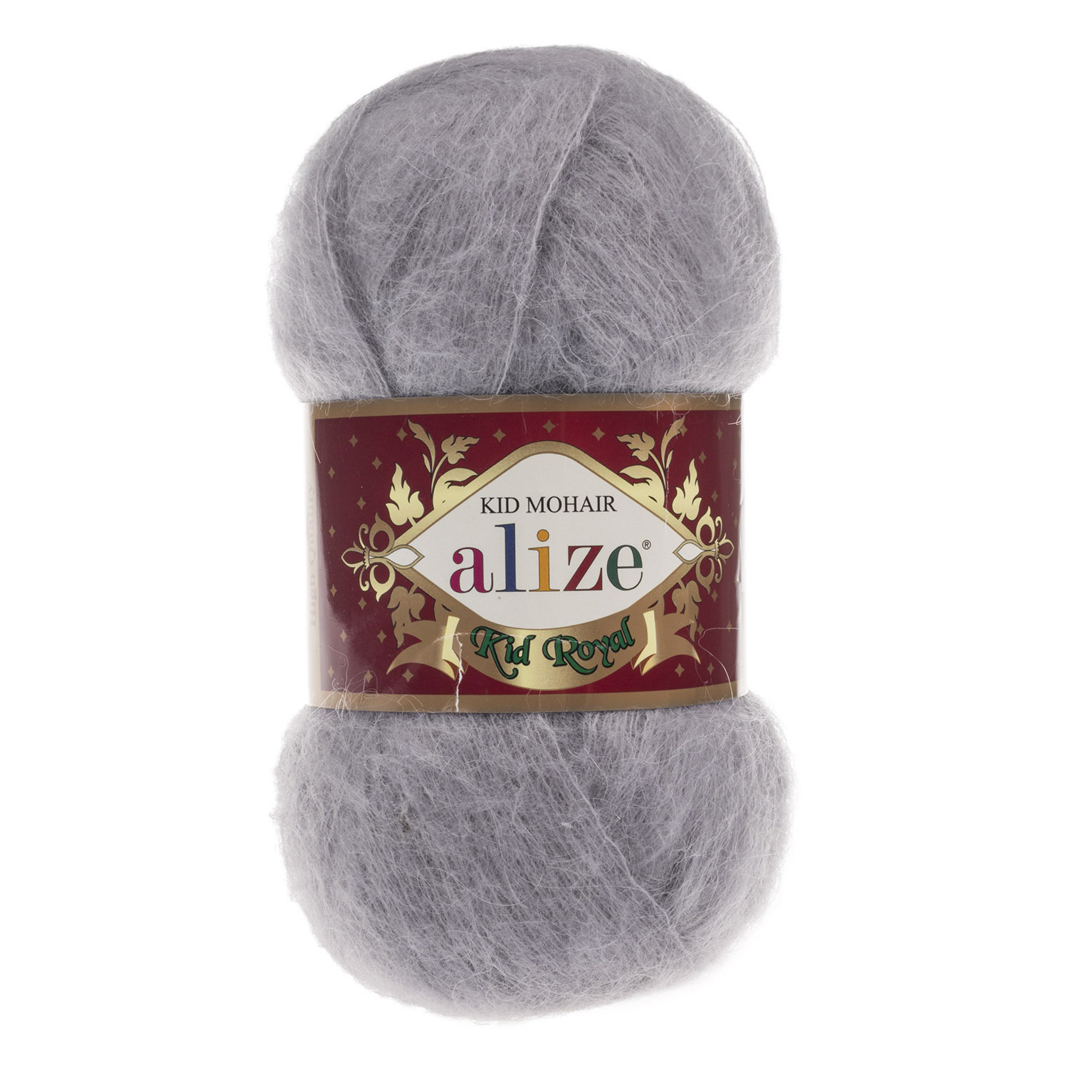Alize Příze Kid Royal 50 - 52 šedá