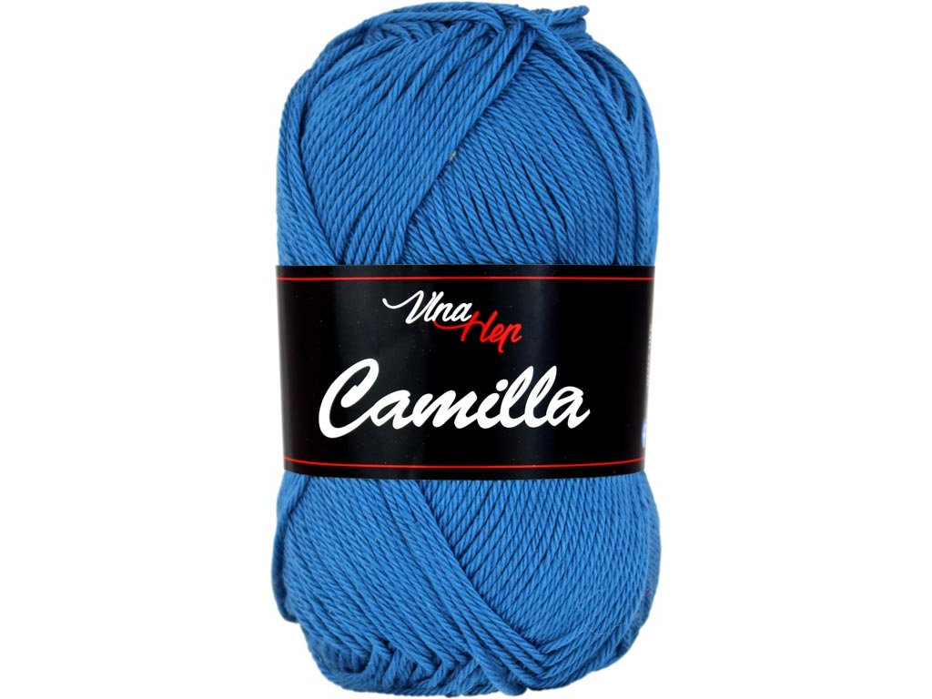 Vlna-hep Příze Camilla 8098 modrá