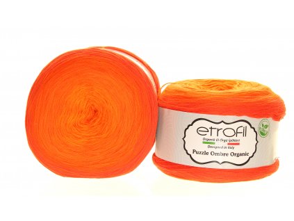 Etrofil Puzzle ombre organic 03 oranžová