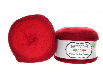 Etrofil Puzzle ombre organic 11 červená