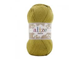Alize Bella 100 - 593 olivově zelená