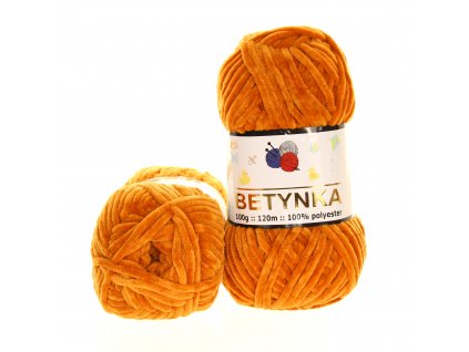 Betynka 371 tmavě hořčicová