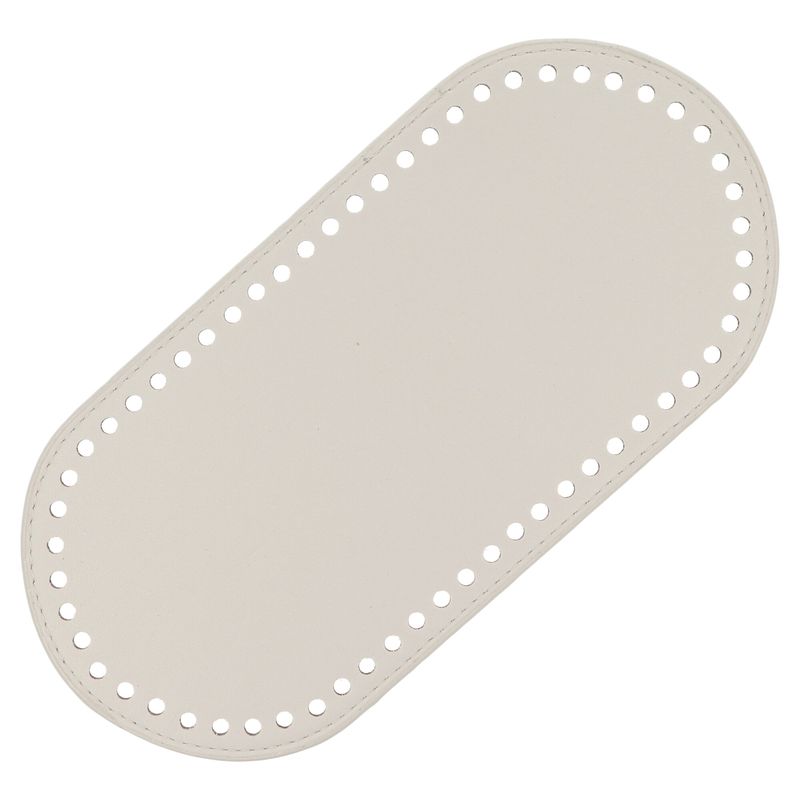 Dno na kabelku z eko kůže Ideal 12x25cm světle šedá