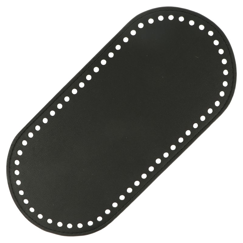 Dno na kabelku z eko kůže Ideal 12x25cm černá