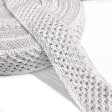 Guma pletená 1m - bílá