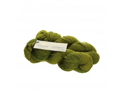 Gazzal Wool star 3814 zeleno-žlutá