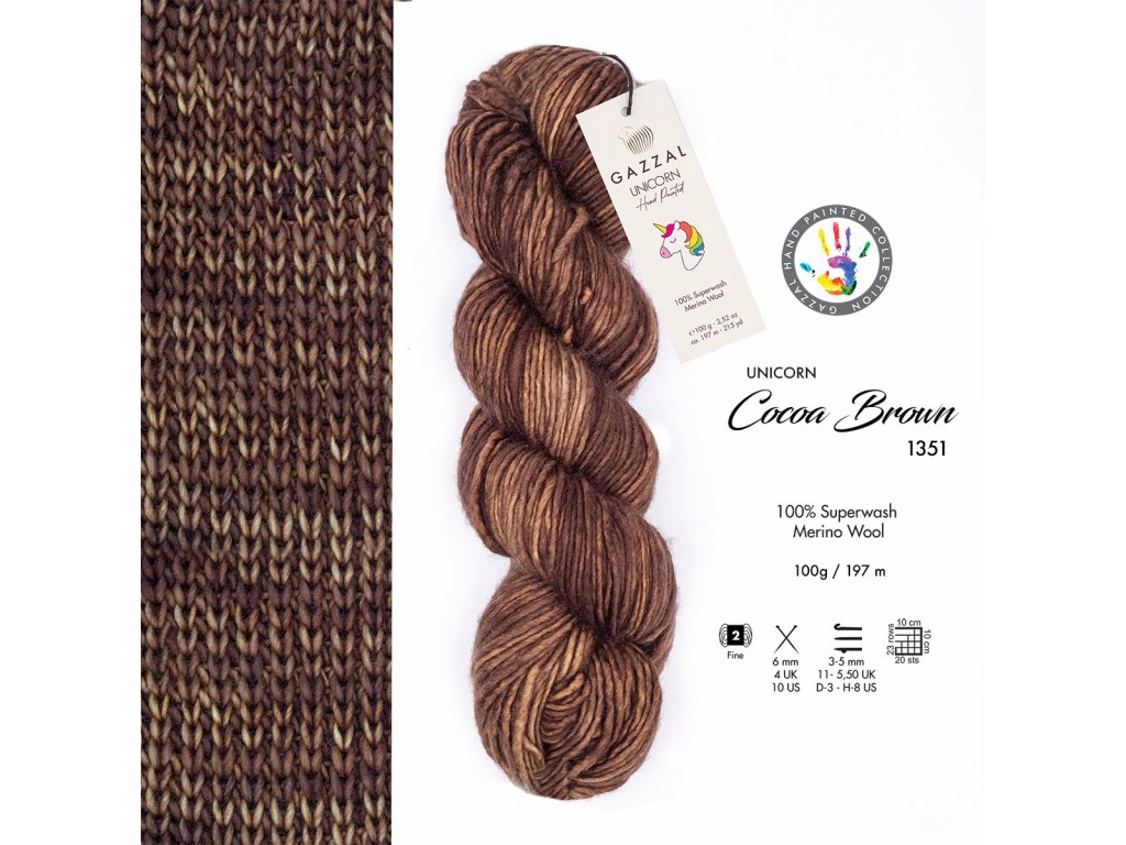 Gazzal Unicorn 1351 hnědá