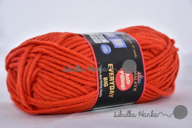 Himalaya Příze Everyday big 70807 oranžová