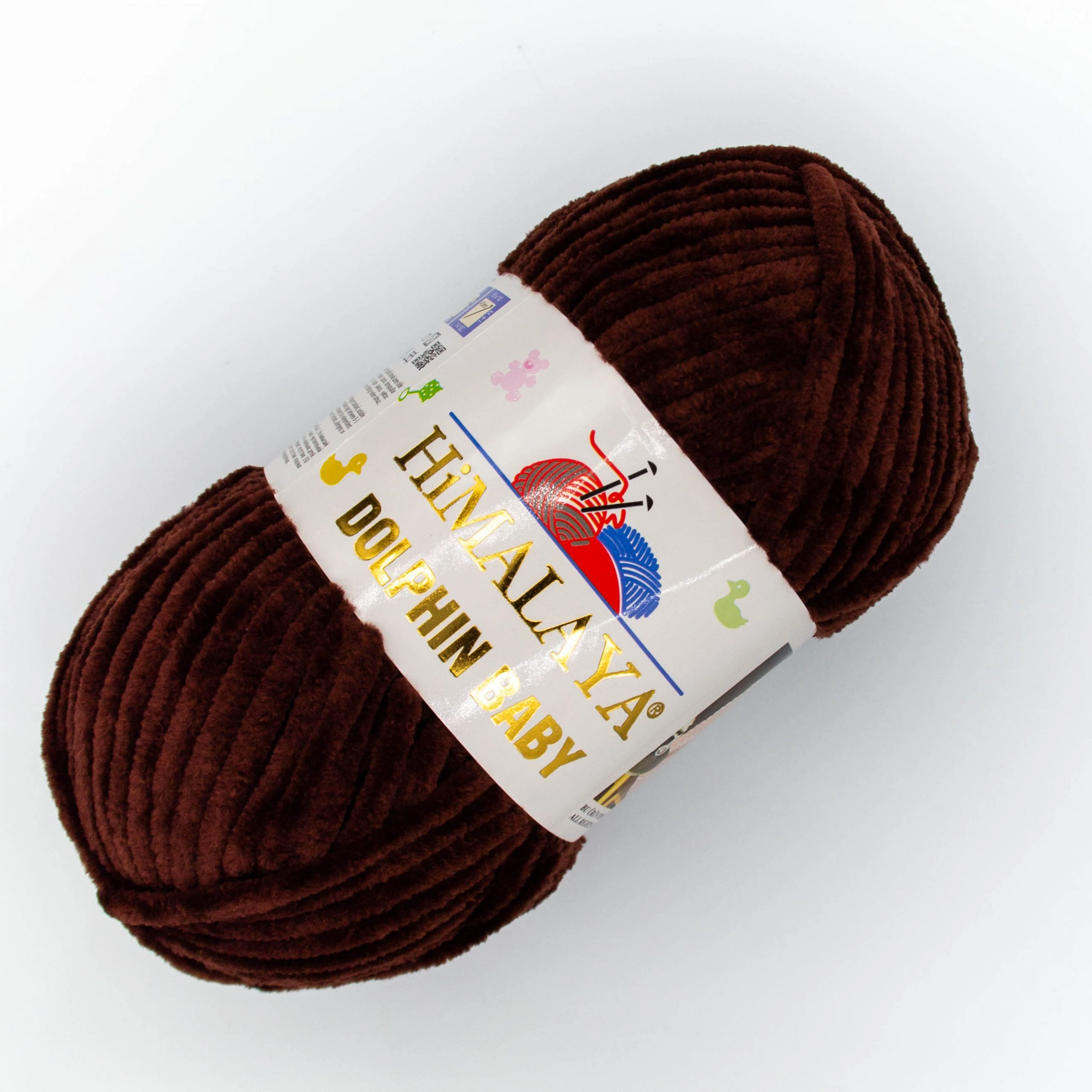 Himalaya Příze Dolphin baby 80366 hnědá