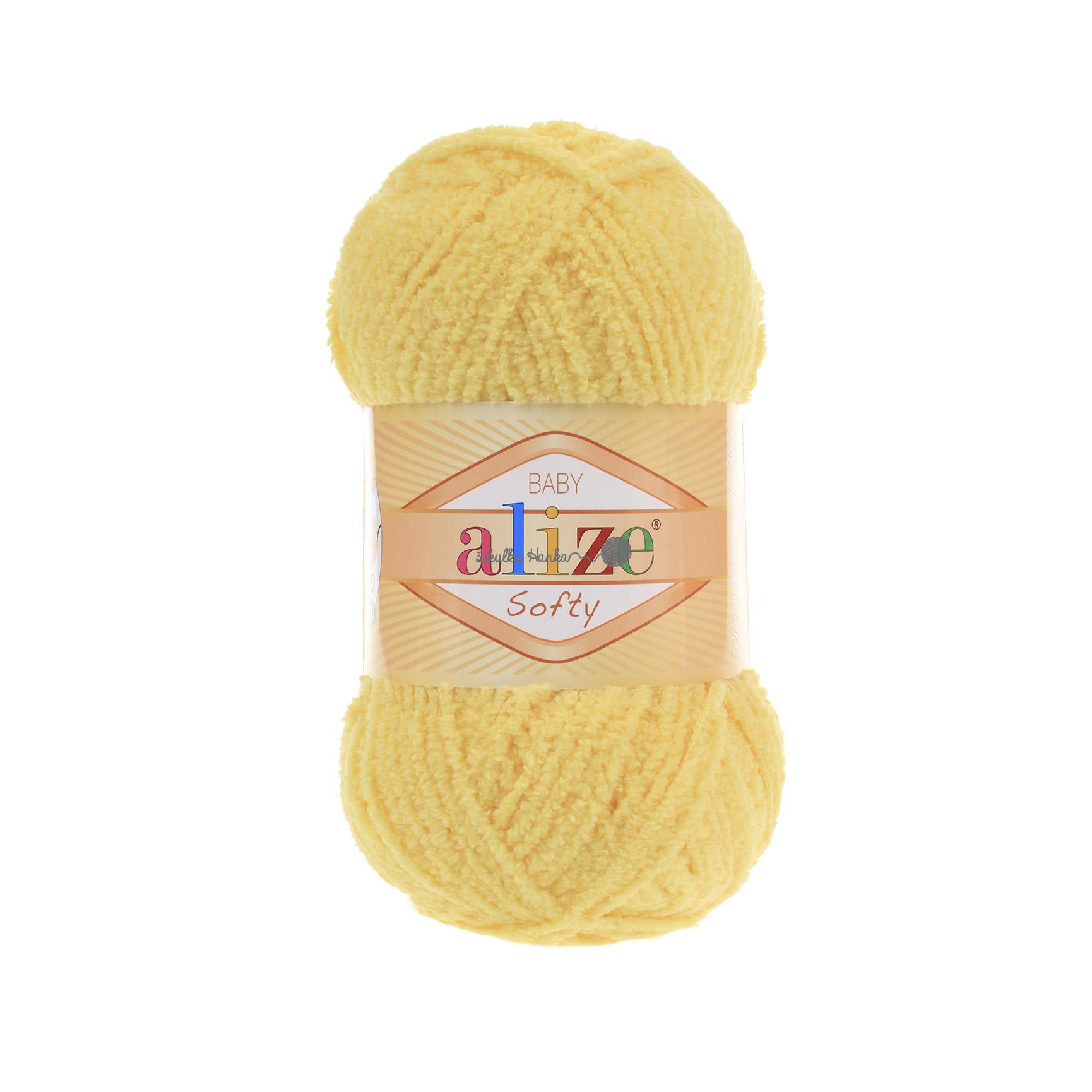 Alize Softy 187 sv.žlutá