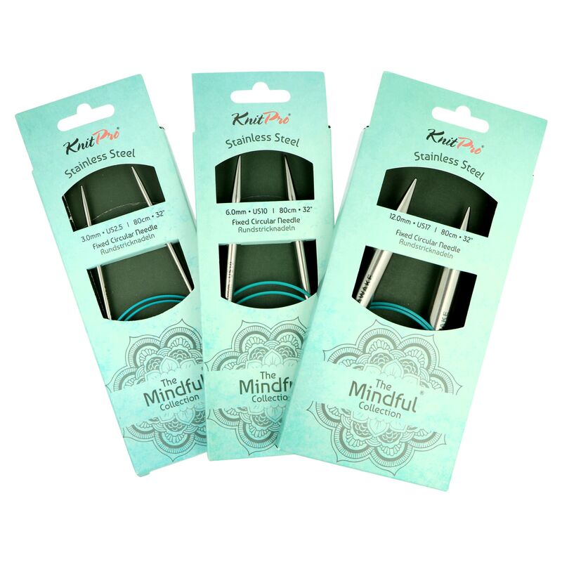 Jehlice KnitPro Mindful pevné 80cm 10mm