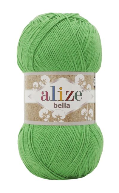 Alize Bella 100 - 455 jarní zelená