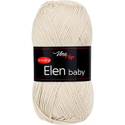 Vlna-hep Elen baby 41007 světle béžová