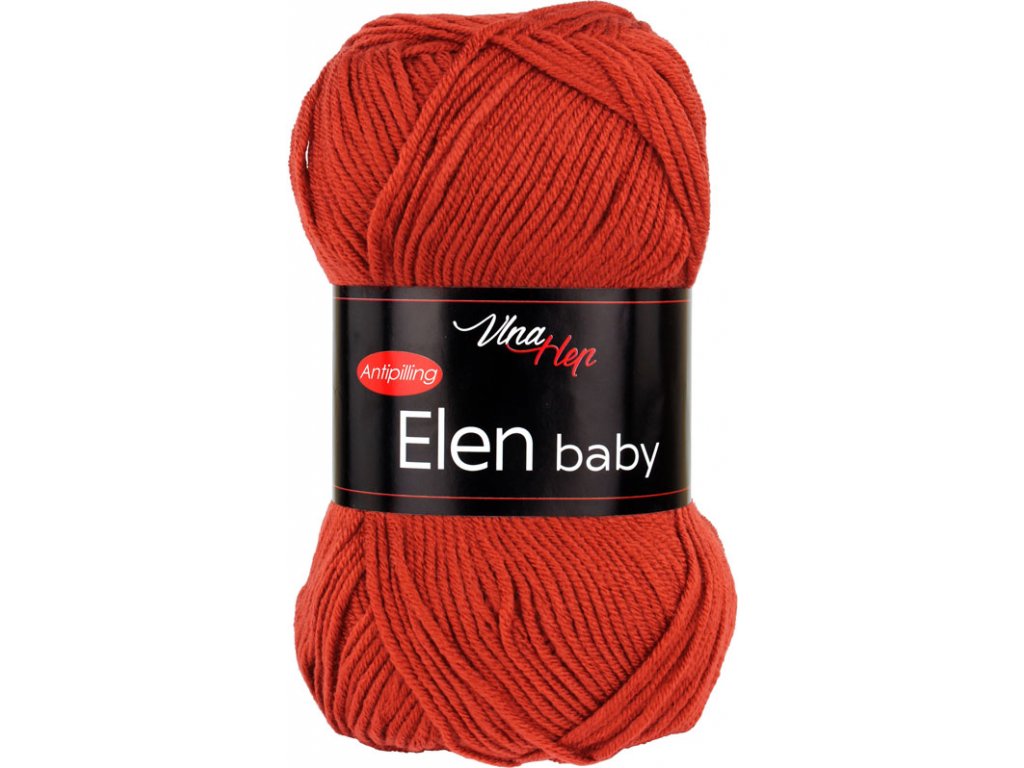 Vlna-hep Elen baby 4238 rezavá