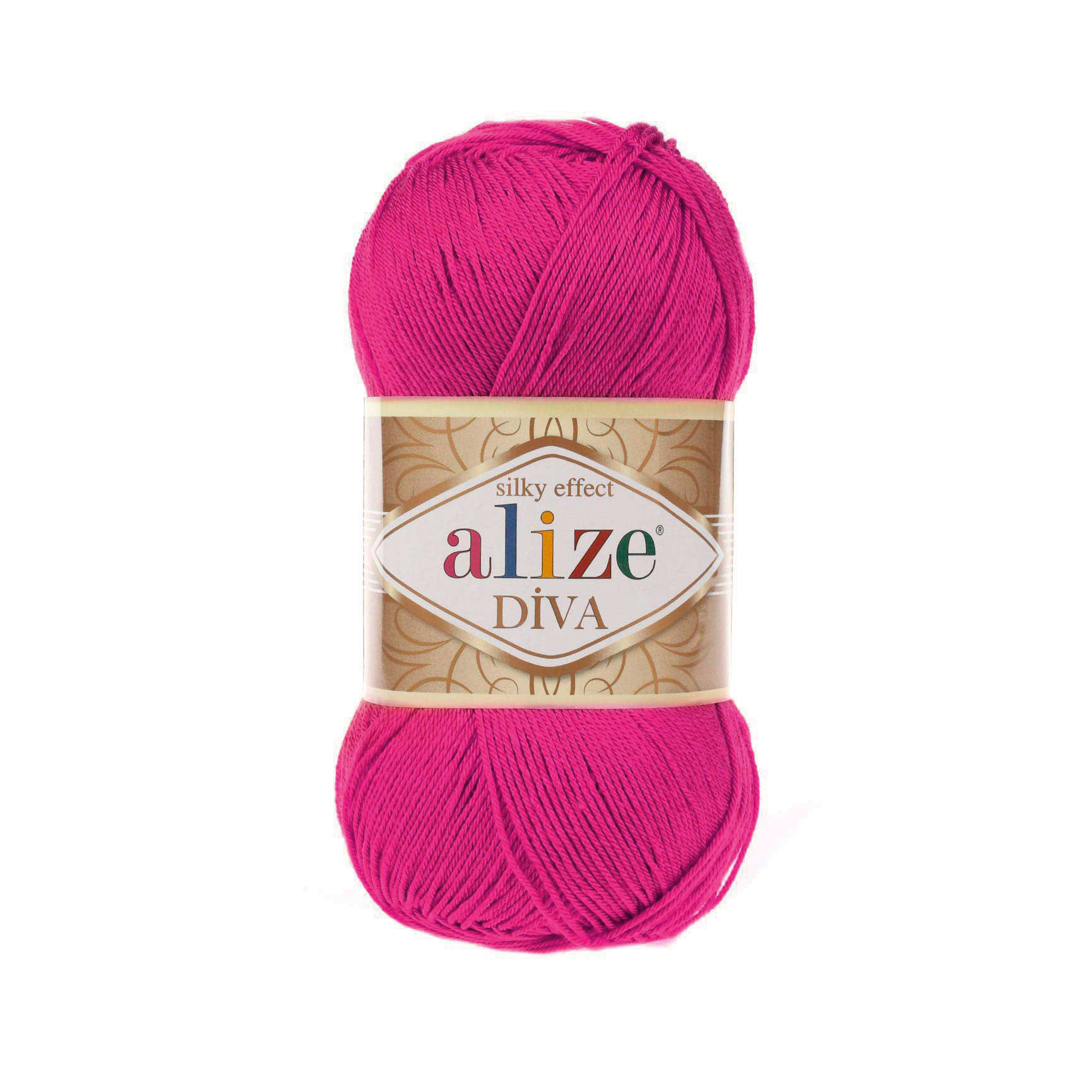 Příze Alize Diva 149 jasná fuchsiová