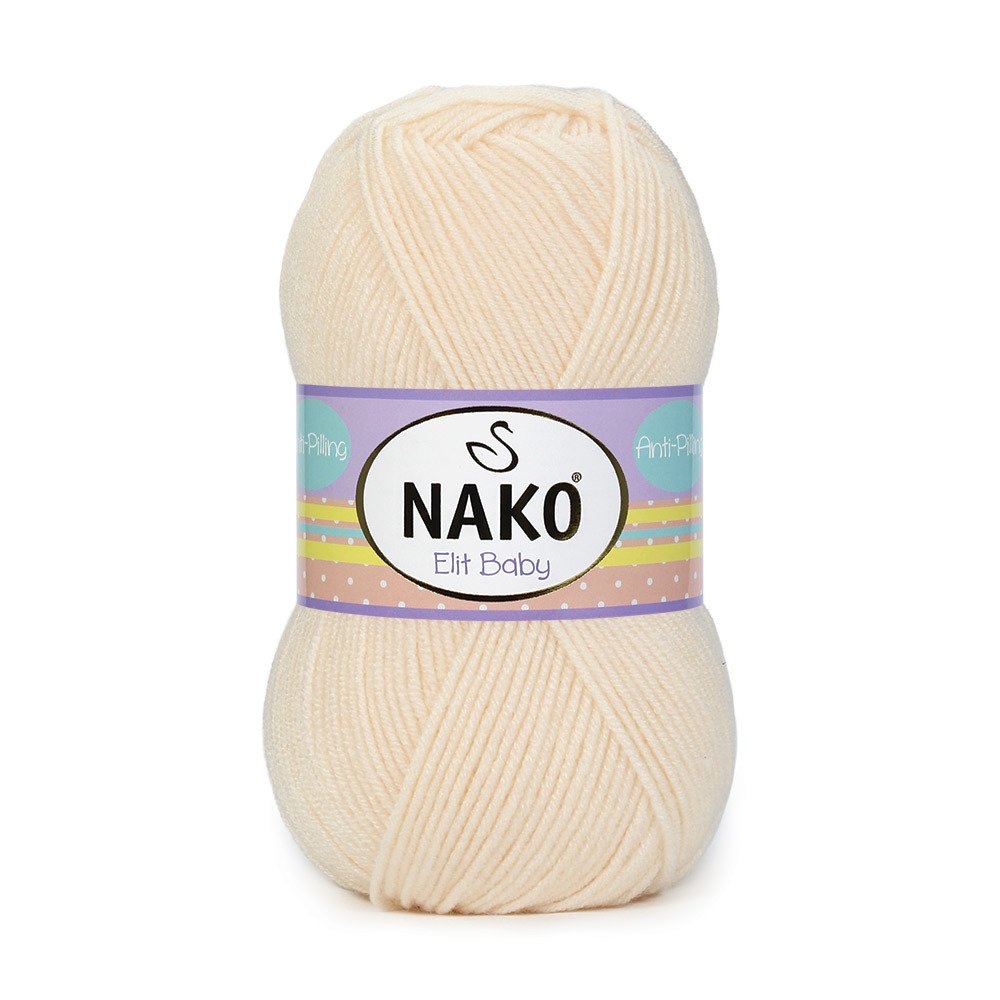 Nako Příze Elit baby 10889 světlá vanilková