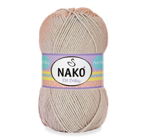 Nako Příze Elit baby 4770 světlá béžová