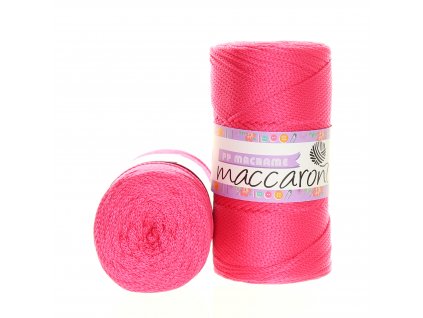 Maccaroni PP Macrame 17 malinová
