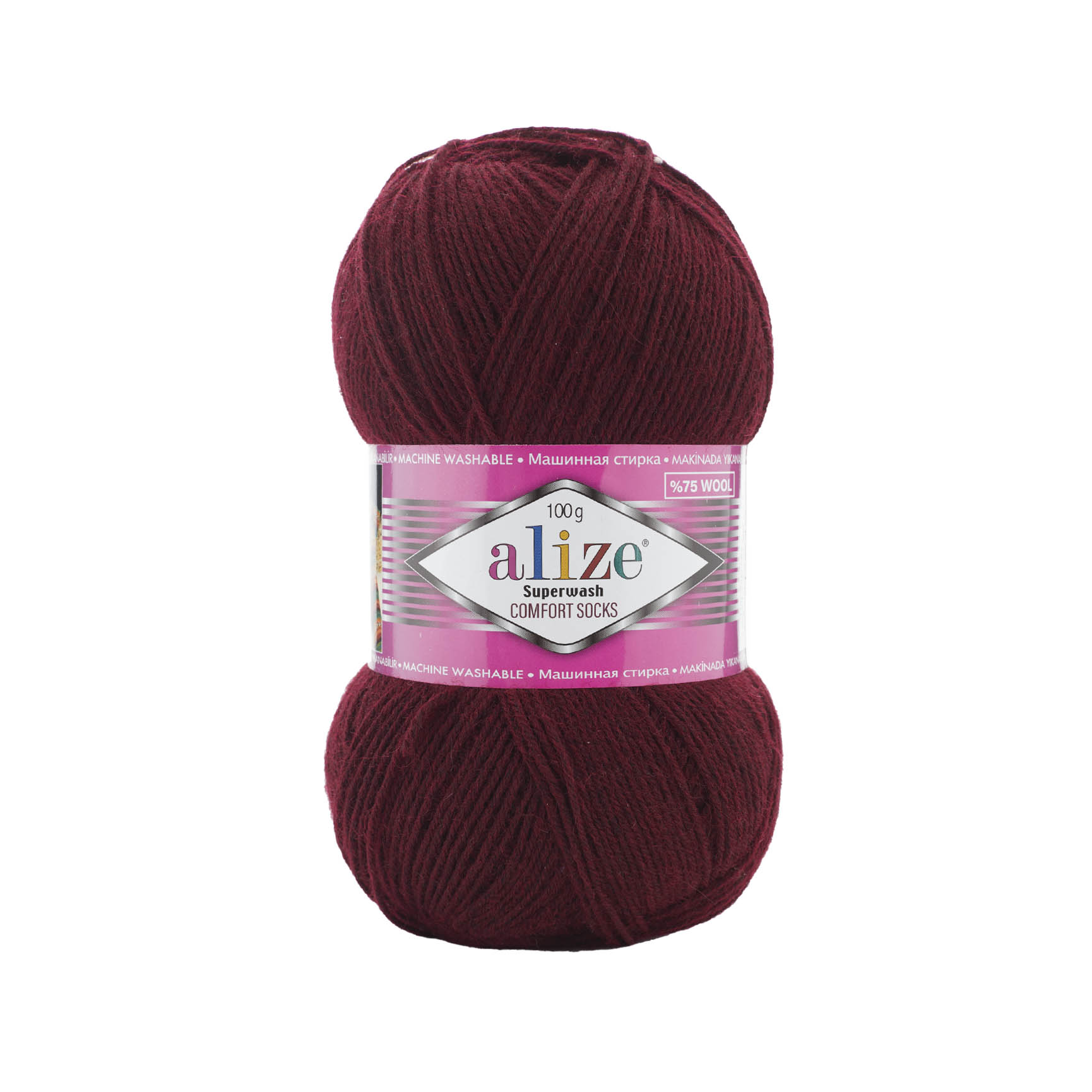 Alize Superwash Comfort 578 bordo