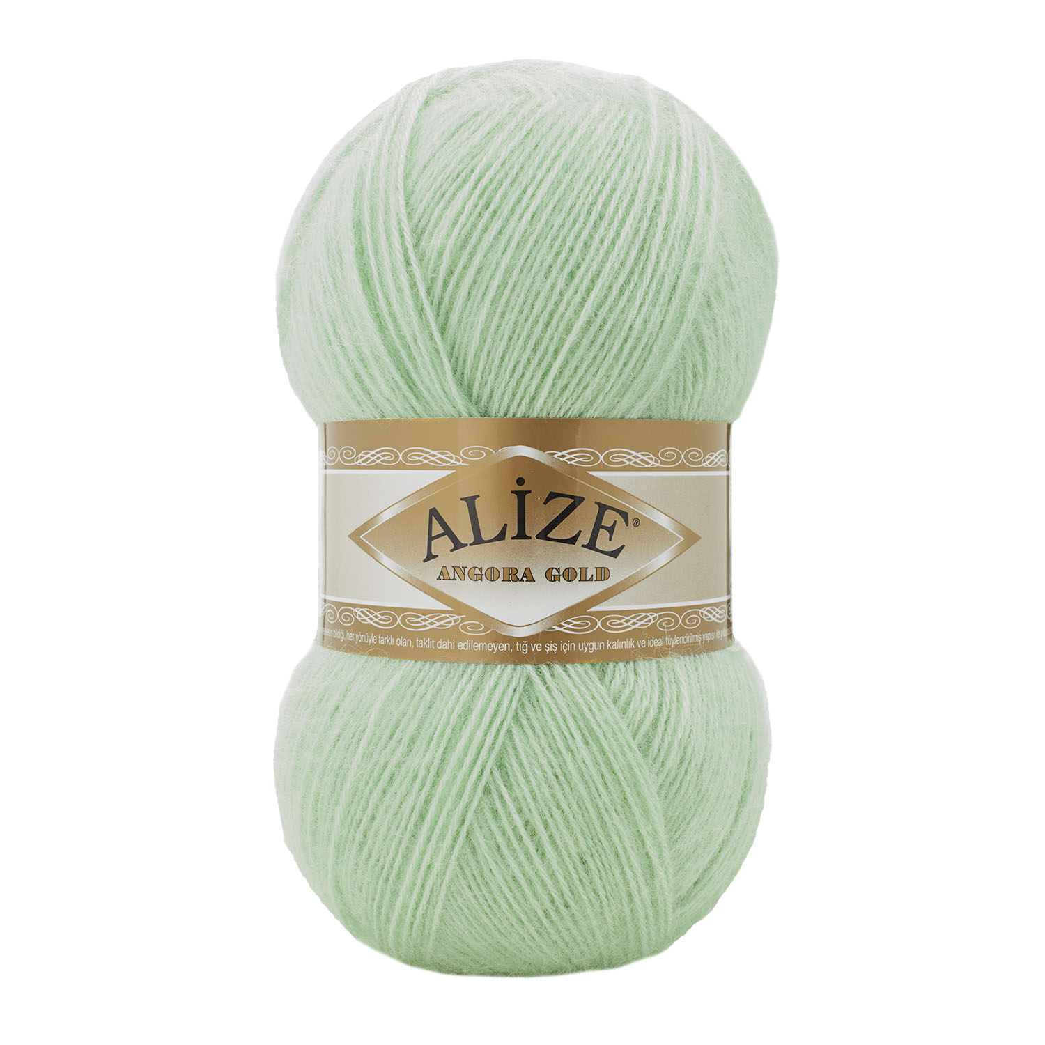 Příze Alize Angora gold 842 nilská zelená
