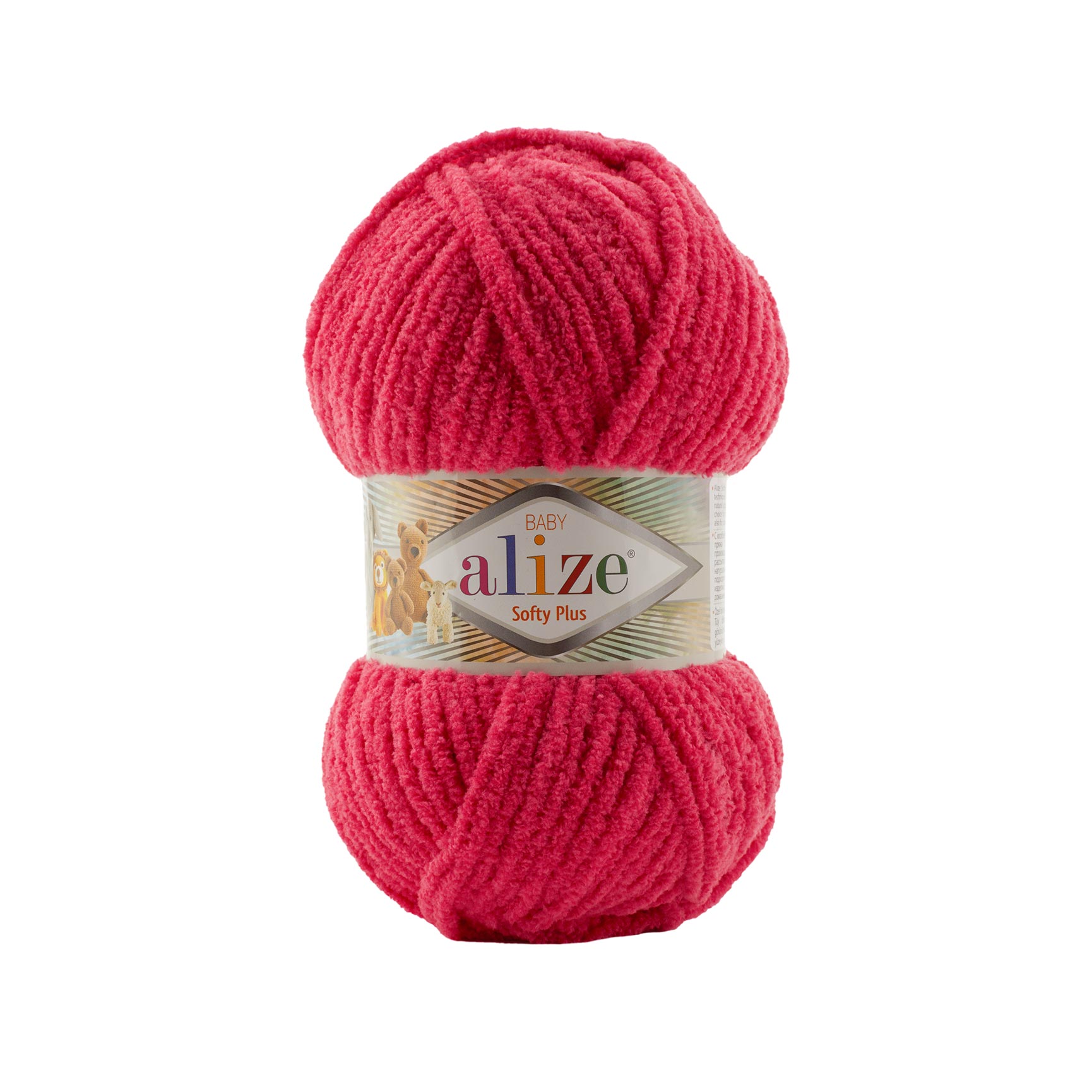 Alize Softy plus 798 jasná fuchsiová