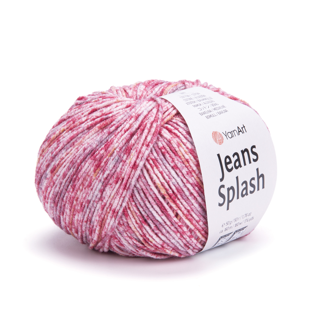 YarnArt Jeans Splash 941 růžová