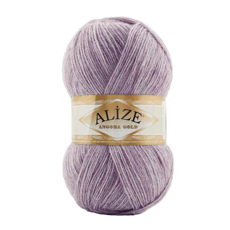 Příze Alize Angora gold 882 fialová melange