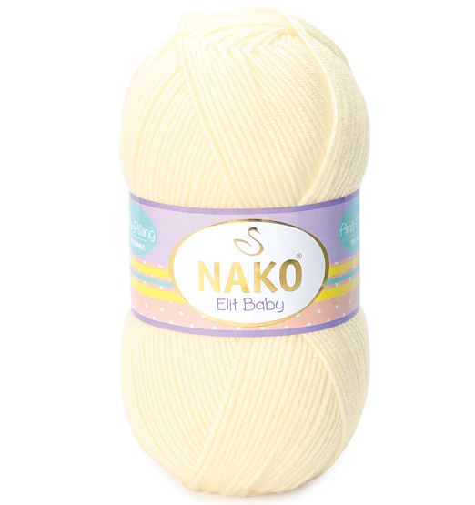 Nako Příze Elit baby 2378 smetanová