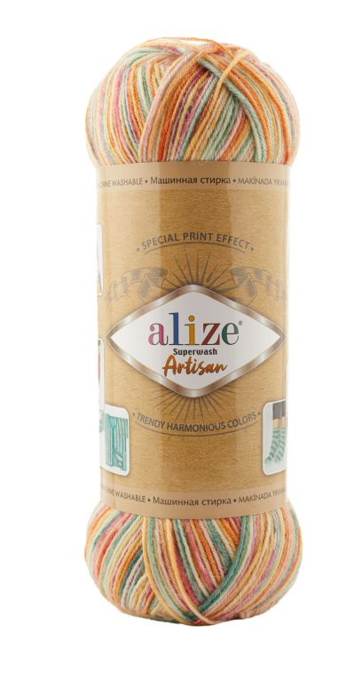 Alize Superwash Artisan 9012 barevná
