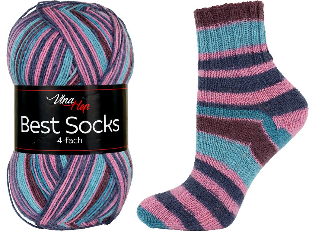 Vlna-hep Příze Best socks 7351