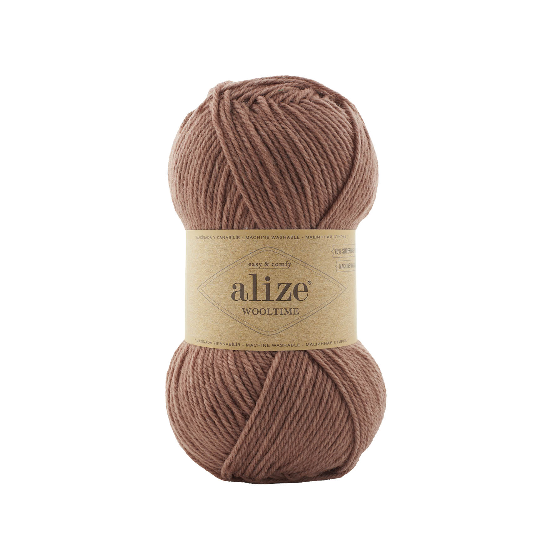 Alize Wooltime 581 hnědo-růžová