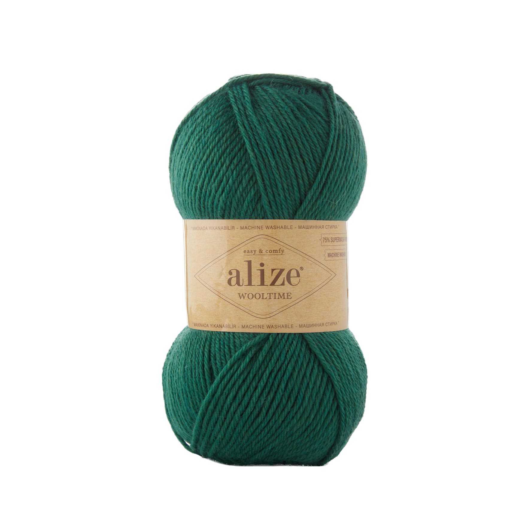 Alize Příze Wooltime 532 lesní zelená