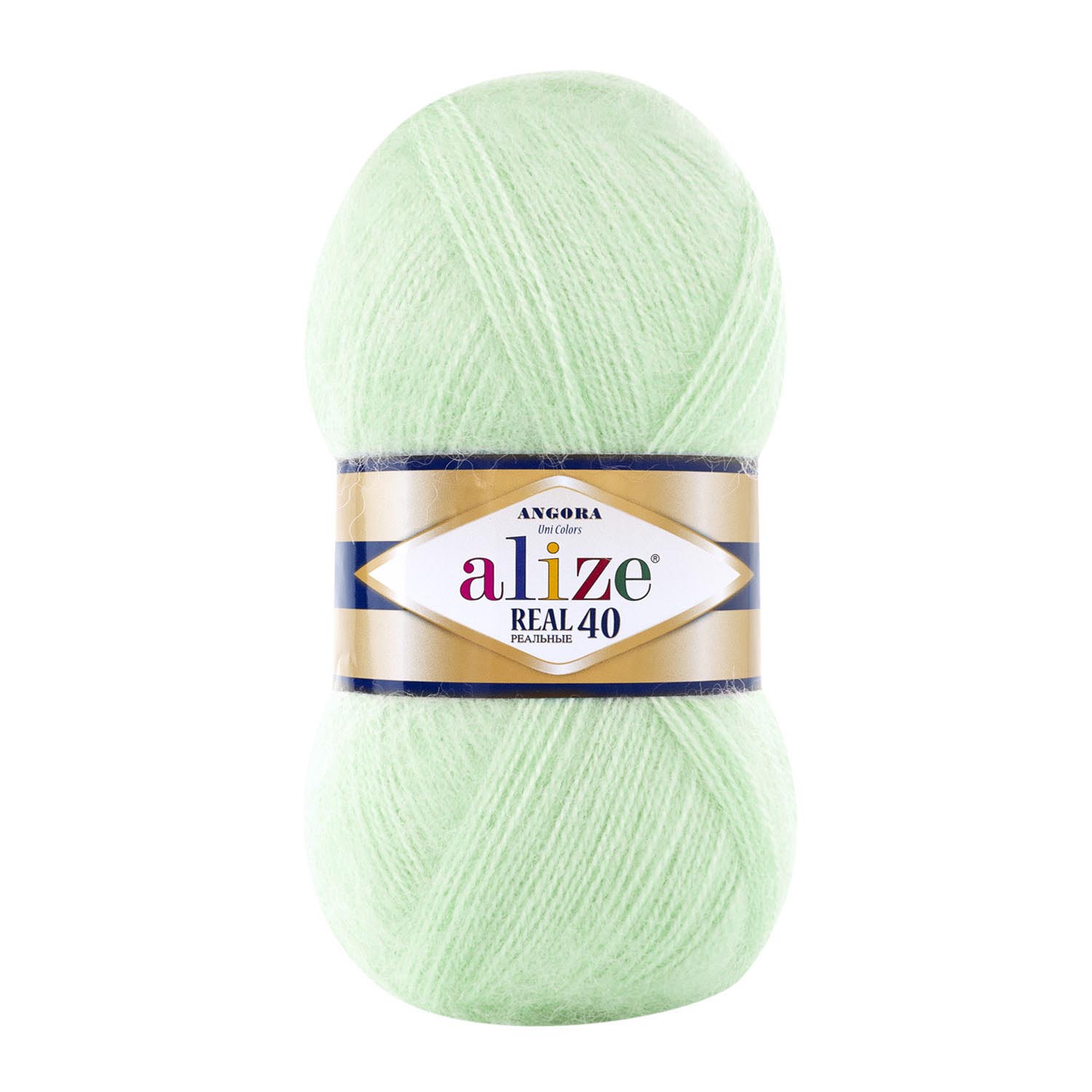 Alize Angora real 40 - 842 tmavý mint