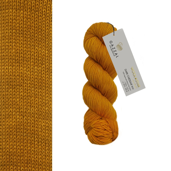 Gazzal Wool star 3830 hořčicová