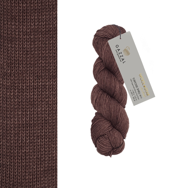 Gazzal Wool star 3810 hnědá