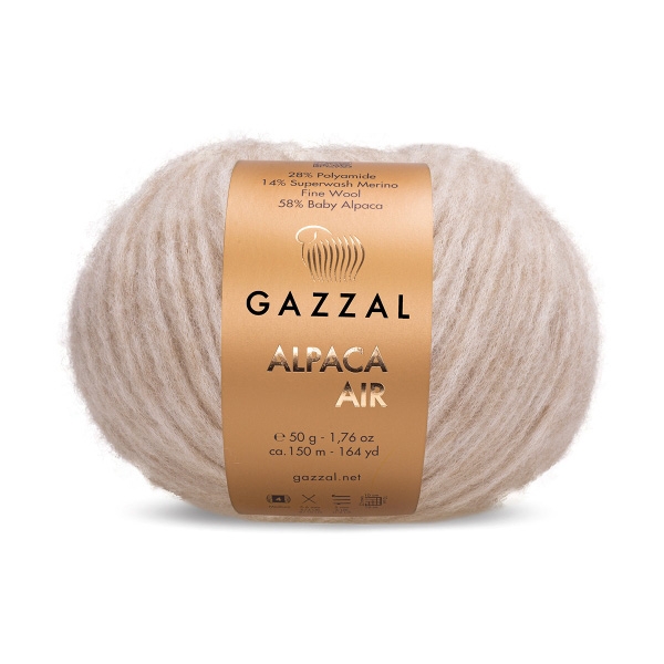 Alpaca Air 74 béžová melange