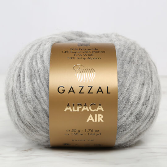 Alpaca Air 78 světle šedá