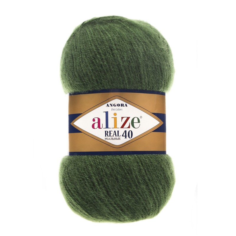 Alize Angora real 40 - 563 zelená