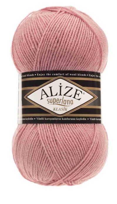 Příze Alize Superlana klasik 144 lososová růžová